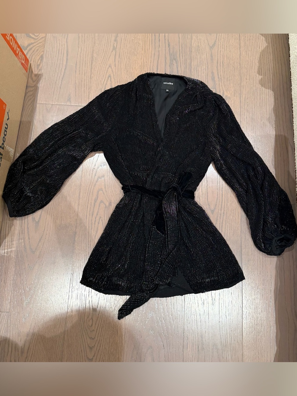 Retrofête Gabrielle Sequin Robe